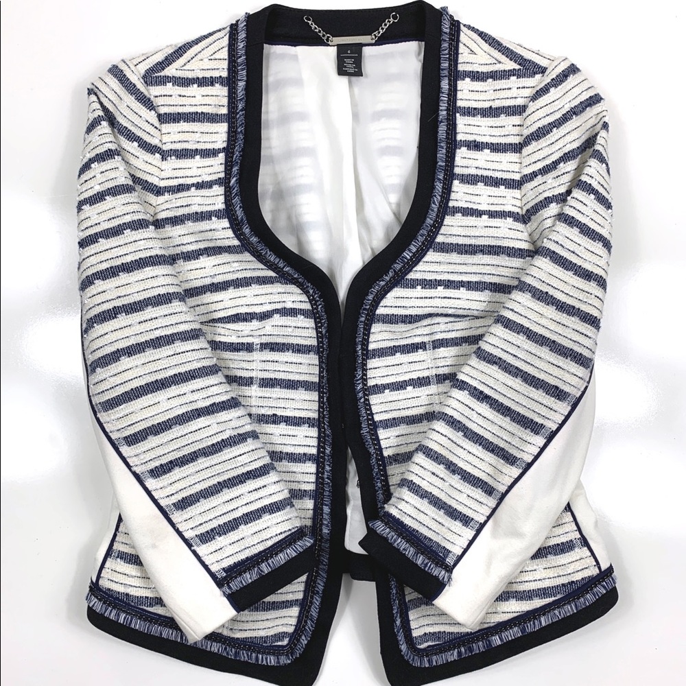 White house Black Market Jacket Size 6